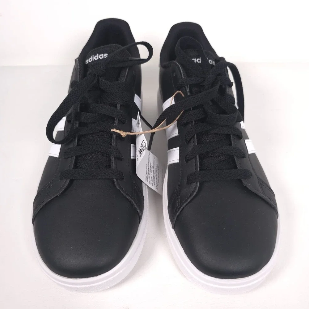 Adidas Grand Court 2.0 Kids‎ Sneaker GW6503 Black White Size 7